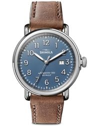 Shinola - Runwell 41Mm Watch - Lyst