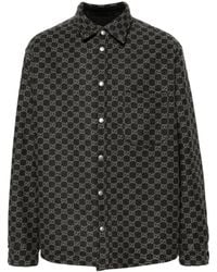 Gucci - Reversible GG-jacquard Shirt - Lyst