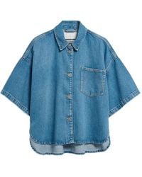 ARMEDANGELS - Short-Sleeve Denim Shirt - Lyst