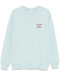Drole de Monsieur - Le Sweatshirt Slogan Top - Lyst