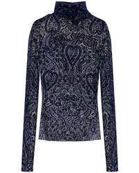 Off-White c/o Virgil Abloh - Paisley-Pattern Top - Lyst