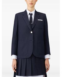 Thom Browne - Twill-Button Blazer - Lyst