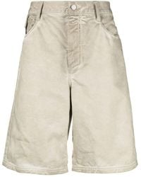 44 Label Group - Logo-Patch Five-Pocket Shorts - Lyst