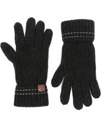 Eleventy - Ribbed-Knit Cashmere Gloves - Lyst