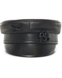 Ruslan Baginskiy - Chapeau En Cuir À Détail De Croix - Lyst