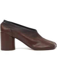 MM6 by Maison Martin Margiela - Leather Pumps - Lyst
