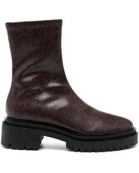 Senso - Peyton Iii 50Mm Snakeskin-Effect Boots - Lyst