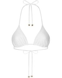 Dolce & Gabbana - Triangel Bikinitop - Lyst