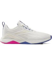 Reebok - Nanoflex Tr 2 "white/pink" スニーカー - Lyst