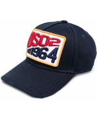 DSquared² - 1964 Logo-Patch Cap - Lyst