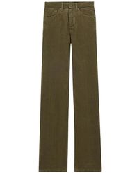 Saint Laurent - Clyde Five-Pocket Cotton Trousers - Lyst