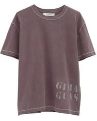 GIMAGUAS - Logo-Print T-Shirt - Lyst