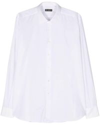 Corneliani - Semi-sheer Cotton Shirt - Lyst