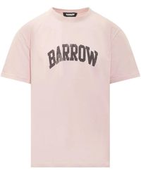 Barrow - Logo-Print T-Shirt - Lyst