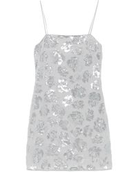 ROTATE BIRGER CHRISTENSEN - Robe Courte À Sequins - Lyst