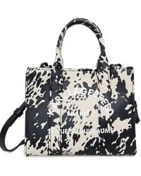 KARL LAGERFELD - Animal-Print Logo-Print Tote Bag - Lyst