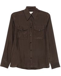 Xacus - Flap-Pocket Shirt - Lyst