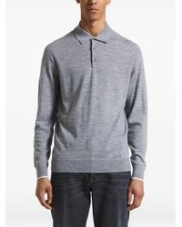 Peserico - Poloshirt Met Lange Mouwen - Lyst