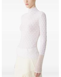 Lanvin - High-Neck Top - Lyst