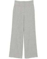 Lorena Antoniazzi - High-Waisted Wide-Leg Trousers - Lyst