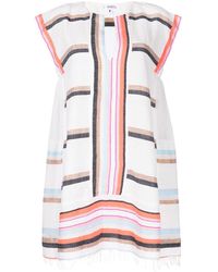 lemlem - Stripe-print Caftan Dress - Lyst