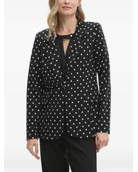 Joseph Ribkoff - Polka-Dot Blazer - Lyst