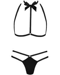 Maison Close - Le Petit Secret Harness Thong Set (Set Of Two) - Lyst