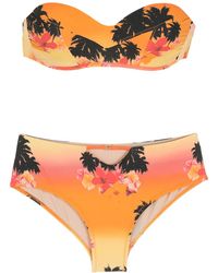 Amir Slama - Bikini À Imprimé Ilha De Hibiscus - Lyst