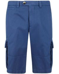 Brunello Cucinelli - Button-Fastening Cargo Shorts - Lyst