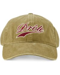 Drole de Monsieur - Logo-Embroidered Baseball Cap - Lyst
