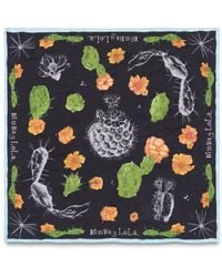 Bimba Y Lola - Cactus-Print Scarf - Lyst