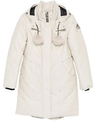 Moose Knuckles - Pompom-Detail Hooded Coat - Lyst