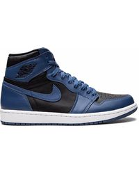 Nike - Air 1 High OG Dark Marina Blue Sneakers - Lyst