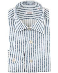 Borriello - Vertical-Stripe Shirt - Lyst