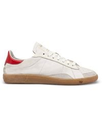 Patrizia Pepe - Perforated Leather Sneakers - Lyst