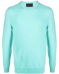 Philipp Plein - Jersey de punto fino con motivo de calavera - Lyst