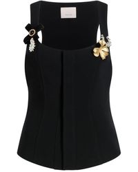 Cinq À Sept - Aliana Embellishment Vest - Lyst