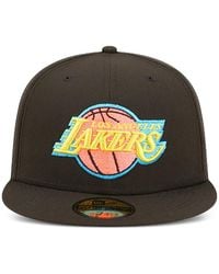 KTZ - 59Fifty Los Angeles Lakers Fitted Cap Hat - Lyst