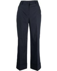 Incotex - High-waisted Flared Trousers - Lyst