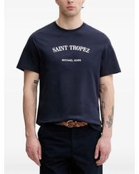 Michael Kors - T-Shirt Saint Tropez En Coton - Lyst