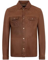 Moorer - Chaqueta Con Bolsillos Con Solapa - Lyst