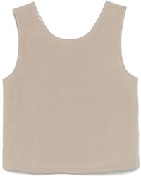 MOUTAKI - Top Met Slub-Textuur - Lyst