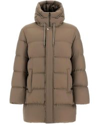 Herno - Polar-Tech Gewatteerde Jas Met Capuchon - Lyst