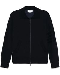 Thom Browne - 4-Bar Cardigan Mit Reißverschluss - Lyst