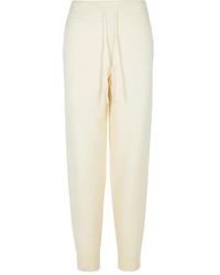 Loulou de Saison - Elastic-Waistband Cashmere Trousers - Lyst