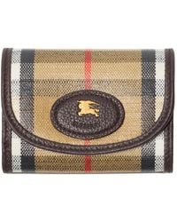 Burberry - Kariertes Highlands Portemonnaie - Lyst