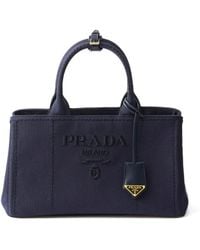 Prada - Large Jardinière Tote Bag - Lyst