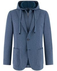 BOGGI - Blazer Madison À Capuche Détachable - Lyst