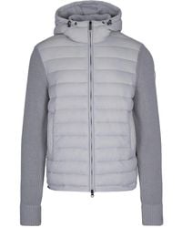 Colmar - Quilted Knitted-sleeve Down Jacket - Lyst