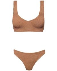 SOFIA ERHAN - Aria Crinkle-Effect Bikini Set - Lyst